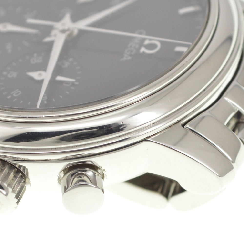 OMEGA De Ville Prestige 4540.51 Chronograph black Dial Hand Winding Men's
 Watch Q#141169