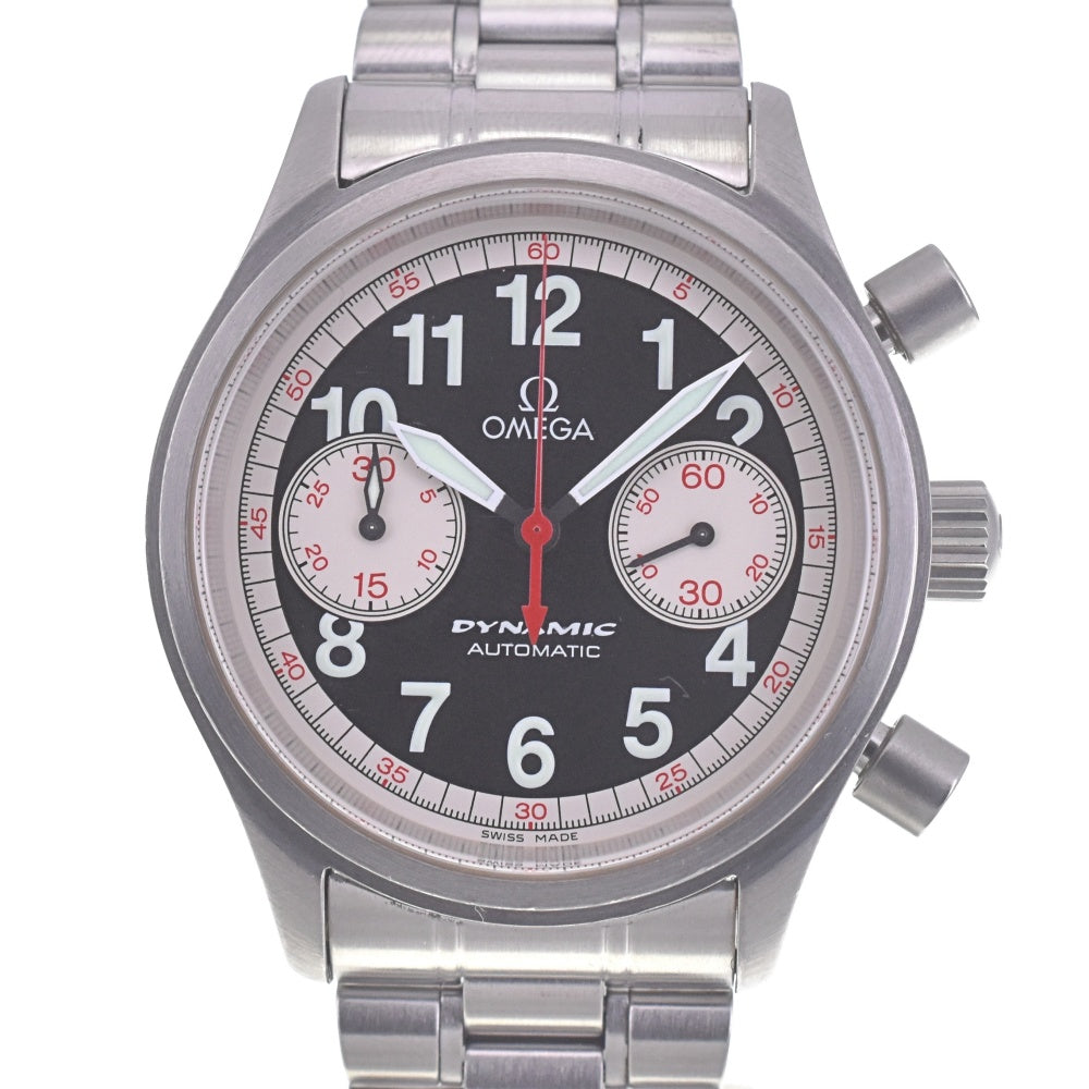 with paper OMEGA dynamic 5241.51 Chronograph black Dial Automatic Men's
 Watch Q#141171