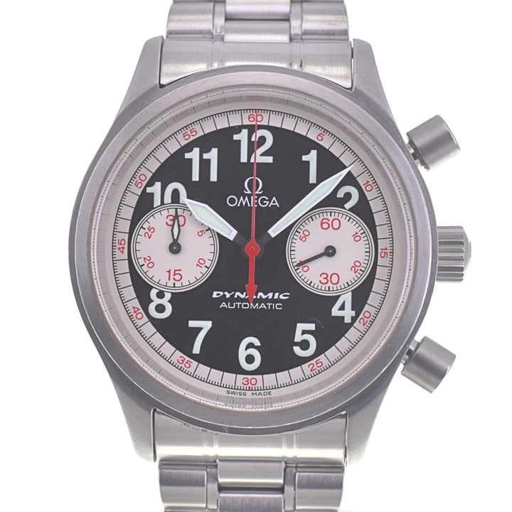 with paper OMEGA dynamic 5241.51 Chronograph black Dial Automatic Men's
 Watch Q#141171