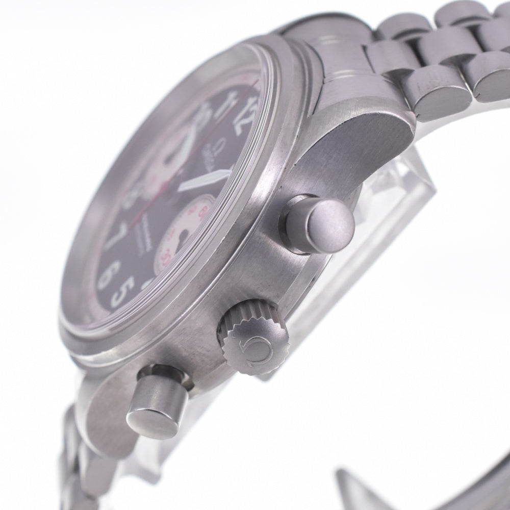 with paper OMEGA dynamic 5241.51 Chronograph black Dial Automatic Men's
 Watch Q#141171