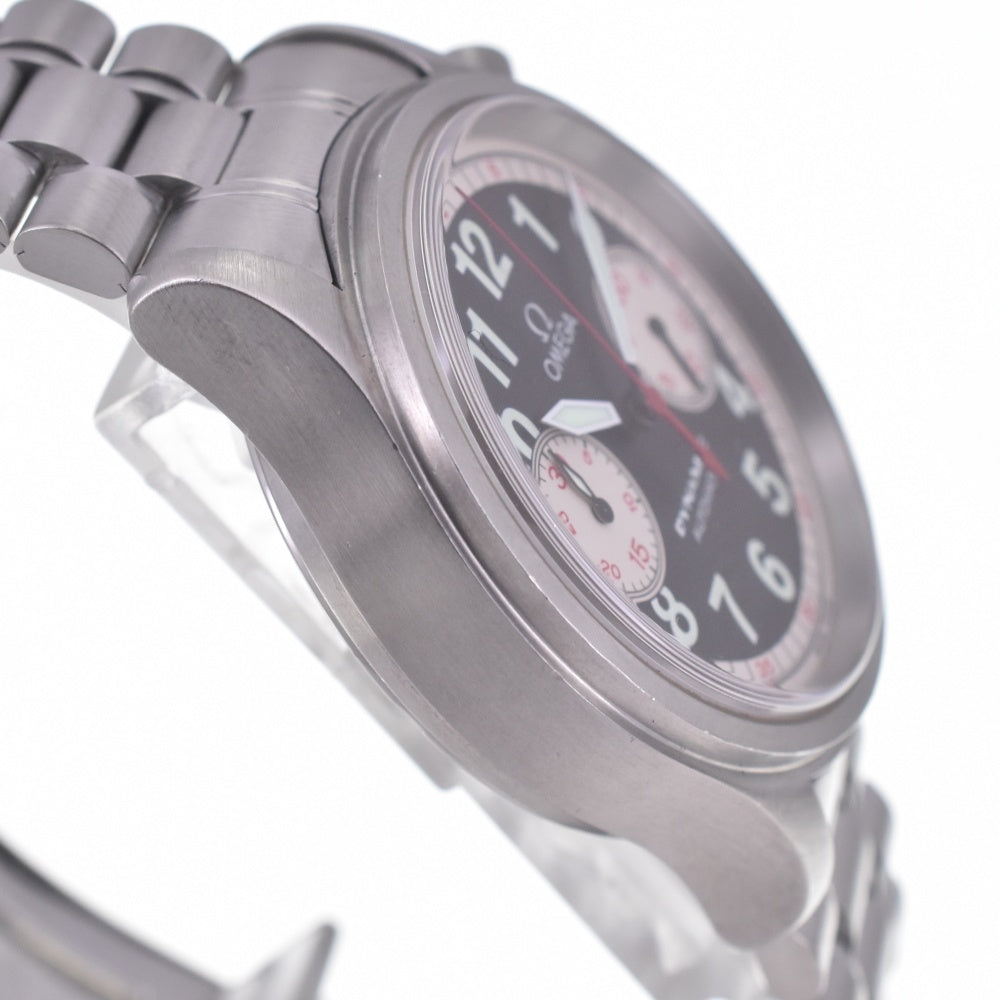 with paper OMEGA dynamic 5241.51 Chronograph black Dial Automatic Men's
 Watch Q#141171