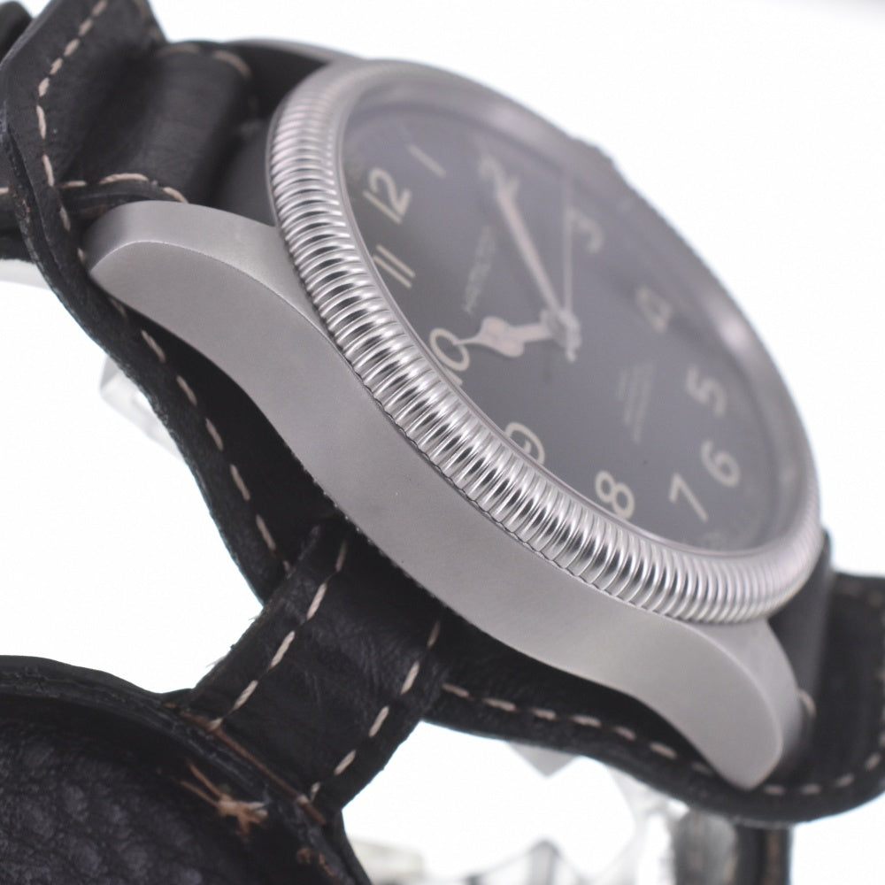 with paper HAMILTON Khaki Pioneer Mecha H60419 black Dial Automatic Men's
 Watch P#141174