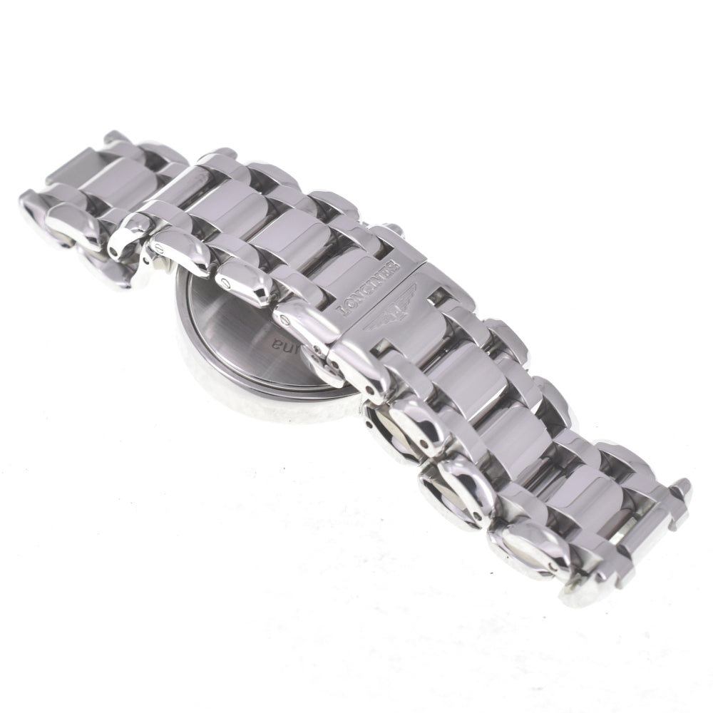 with paper LONGINES Primalna L8.115.4.71.6 Moon phase date Silver Dial Quartz Ladies
 Watch Q#141176