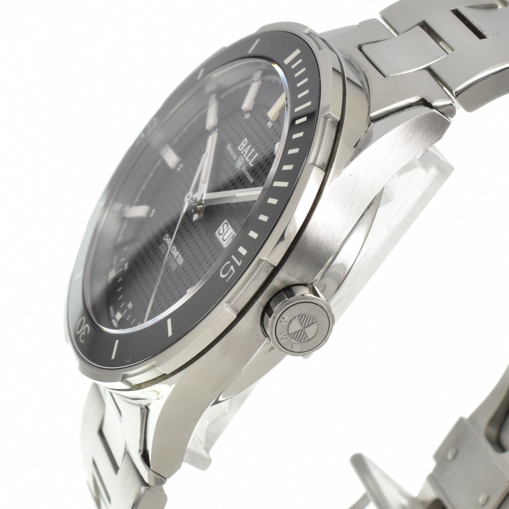 with paper BALLWATCH BALL for BMW Time Trekker DM3010B-SCJ-BK Day date black Dial Automatic Men's
 Watch C#141179