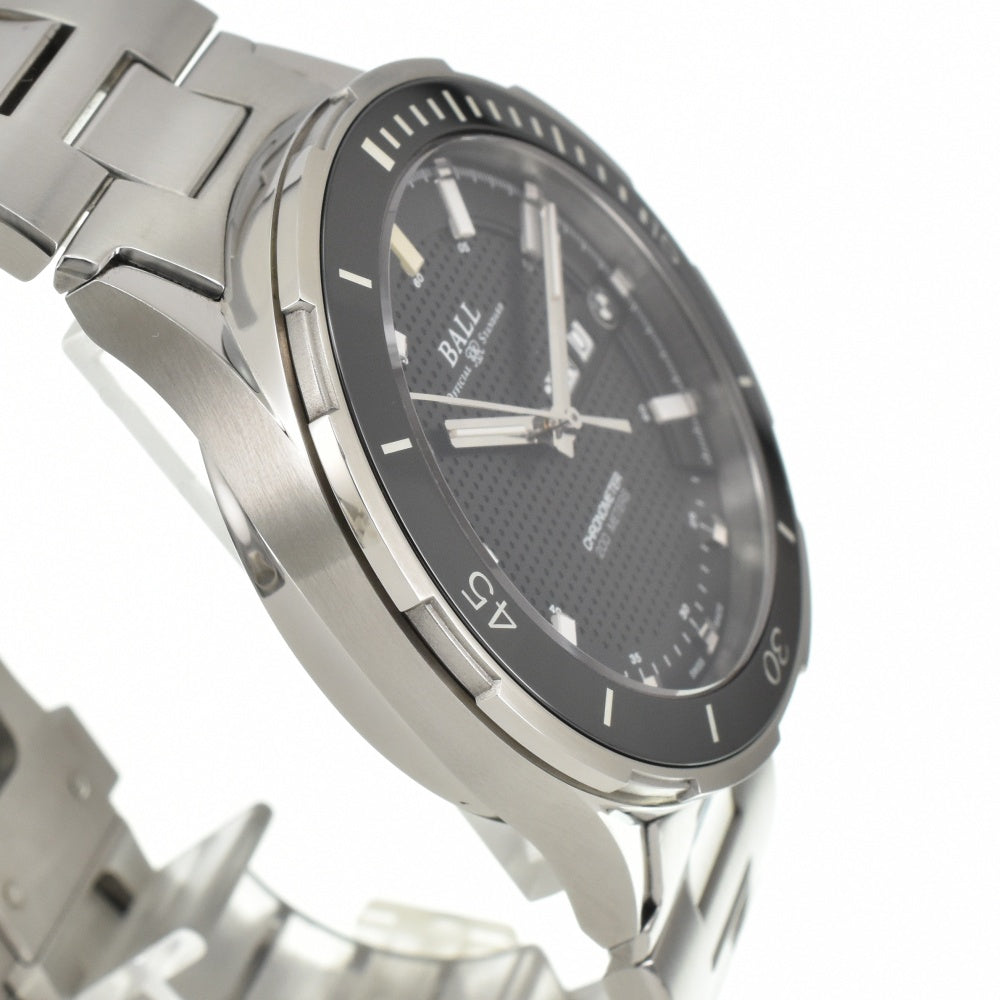 with paper BALLWATCH BALL for BMW Time Trekker DM3010B-SCJ-BK Day date black Dial Automatic Men's
 Watch C#141179