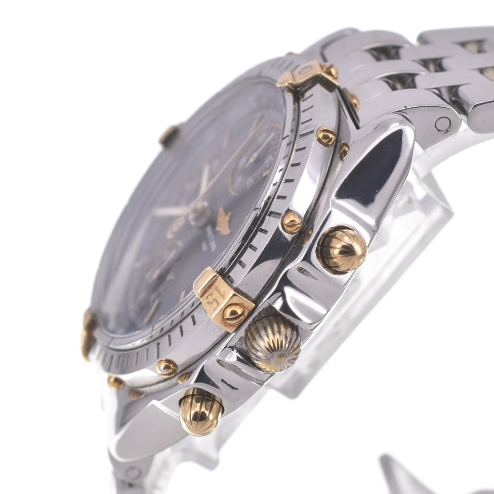 BREITLING Chronomat Bikoro B13050.1 Chronograph Date Gray / navy Dial Automatic Men's
 Watch A#141185