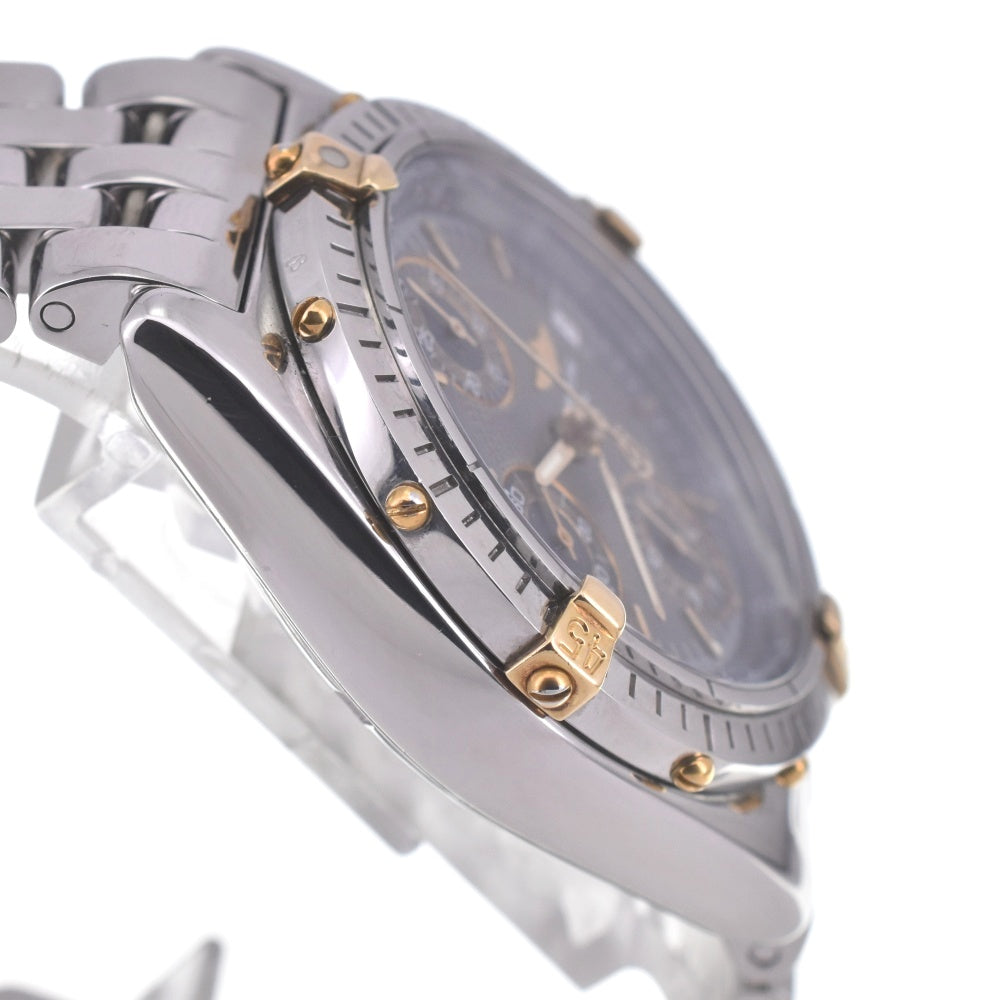 BREITLING Chronomat Bikoro B13050.1 Chronograph Date Gray / navy Dial Automatic Men's
 Watch A#141185