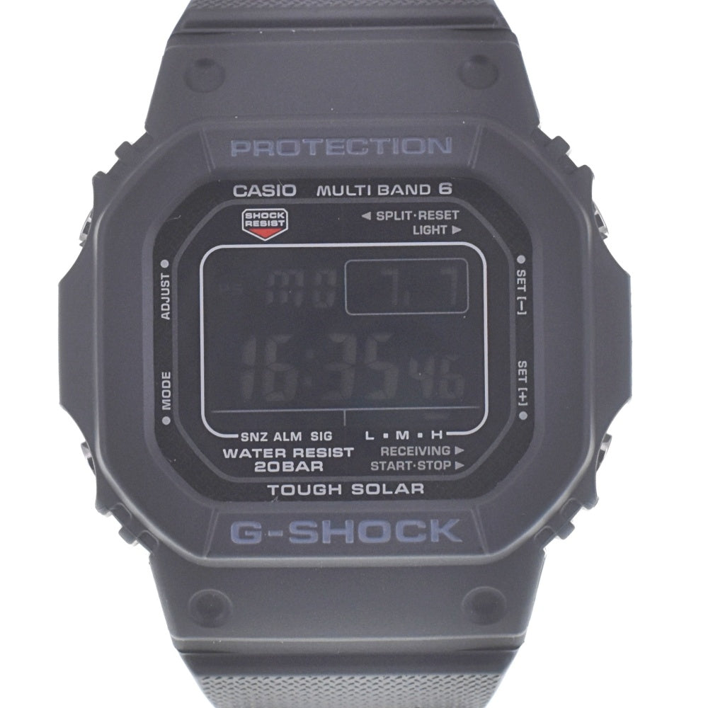 with paper CASIO G-SHOCK 5600 series GW-M5610UBC-1JF black Dial Radio Sync Solar Men's
 Watch P#141188