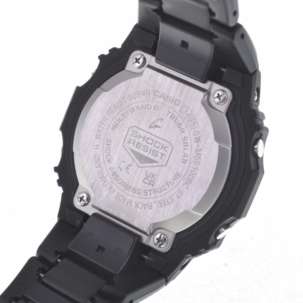 with paper CASIO G-SHOCK 5600 series GW-M5610UBC-1JF black Dial Radio Sync Solar Men's
 Watch P#141188