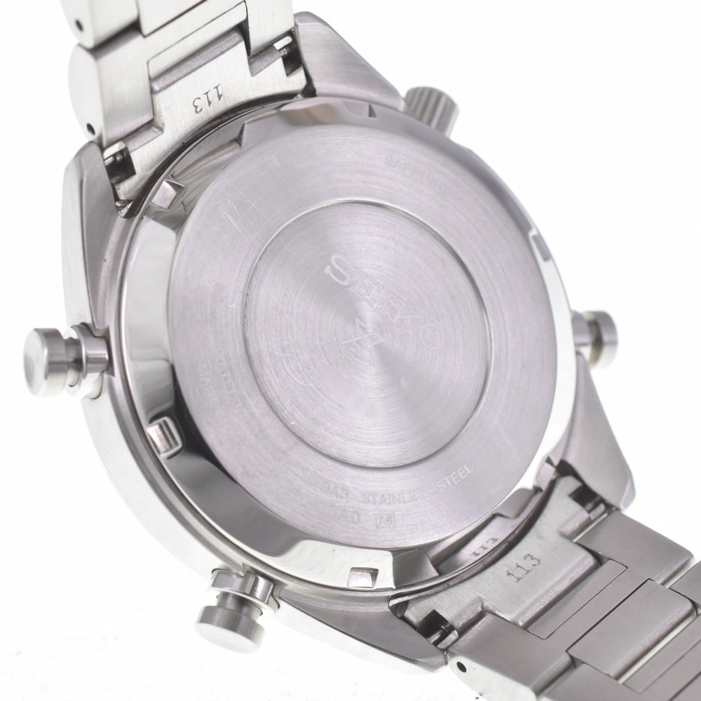 with paper SEIKO Prospex Speed Timer SBER001/8A50-00A0 Chronograph Silver / Black Dial Solar Men's
 Watch P#141192