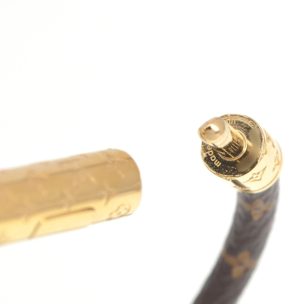 LOUIS VUITTON Bracelet Monogram M6334E Bra Rubbed Keep It Men's
 jewelry S#141199