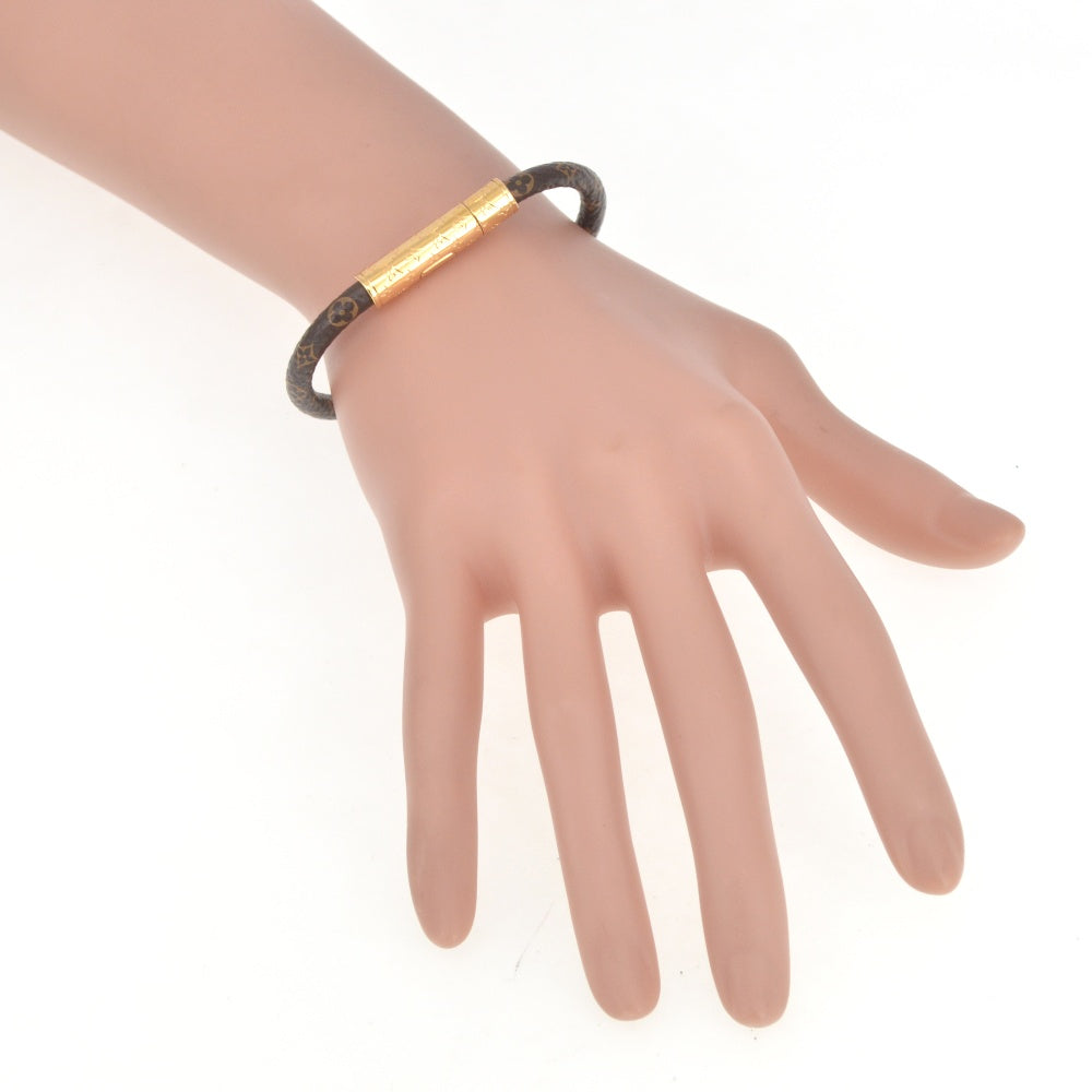 LOUIS VUITTON Bracelet Monogram M6334E Bra Rubbed Keep It Men's
 jewelry S#141199