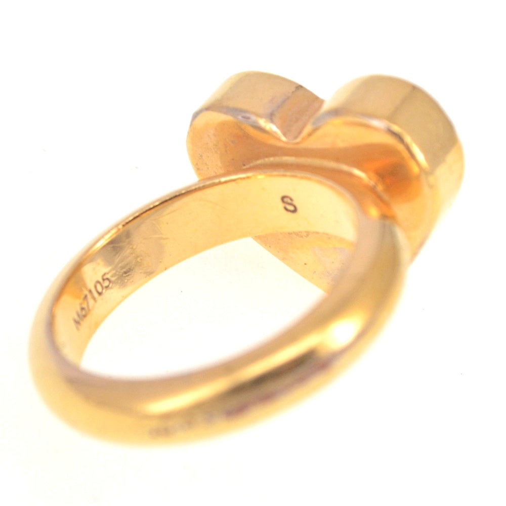 LOUIS VUITTON 2 rings Bergs Spicy Valentine M67107 Size 50/JP10 Gold Plated Metal Ladies
 jewelry S#141209