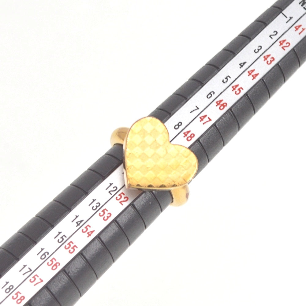 LOUIS VUITTON 2 rings Bergs Spicy Valentine M67107 Size 50/JP10 Gold Plated Metal Ladies
 jewelry S#141209