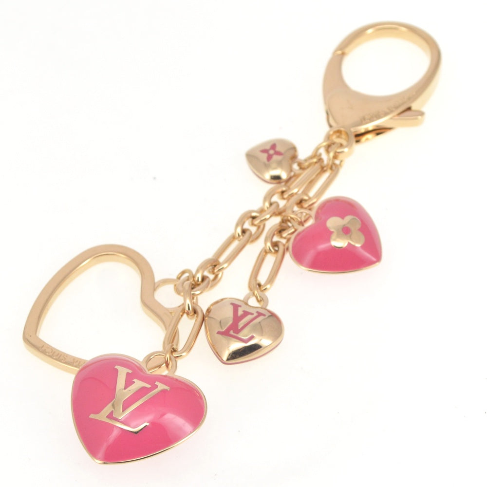 LOUIS VUITTON Bijoux Sac Coeur D'Amour Heart M65795key ring Ladies
 Accessories T#141214
