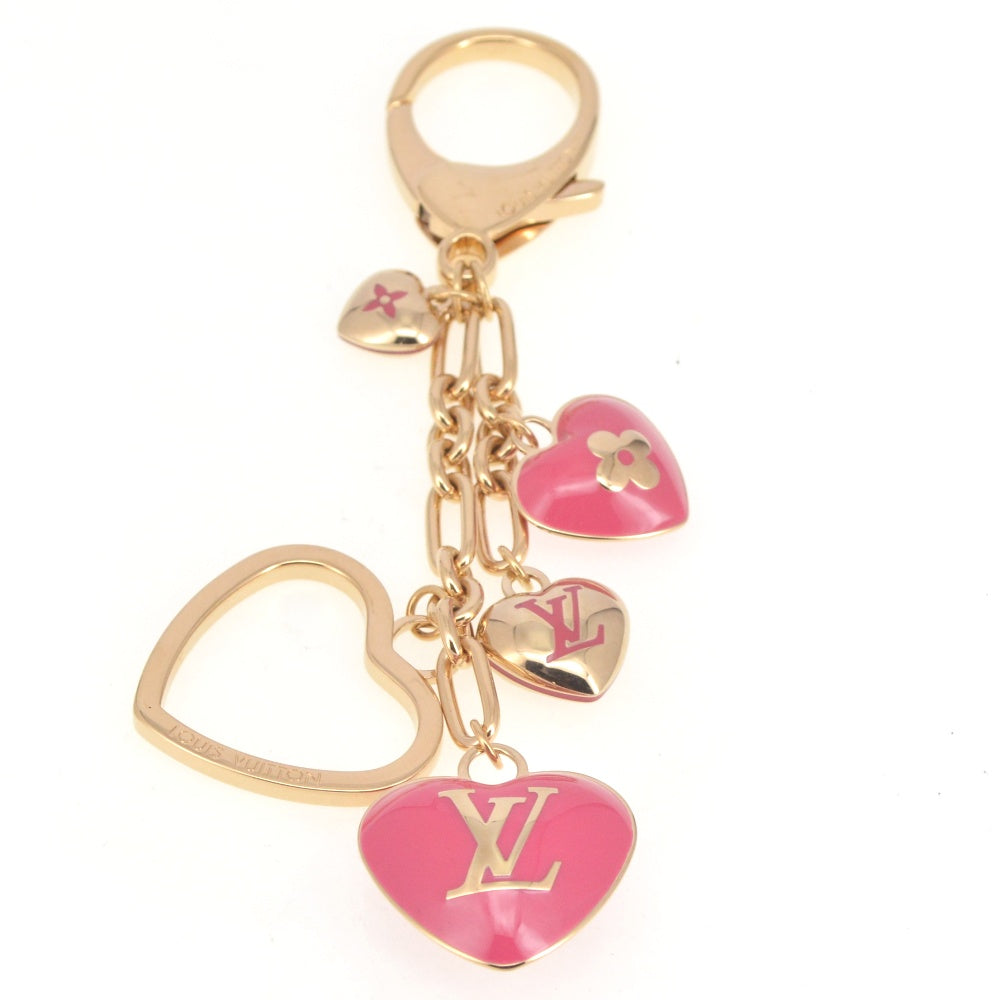 LOUIS VUITTON Bijoux Sac Coeur D'Amour Heart M65795key ring Ladies
 Accessories T#141214