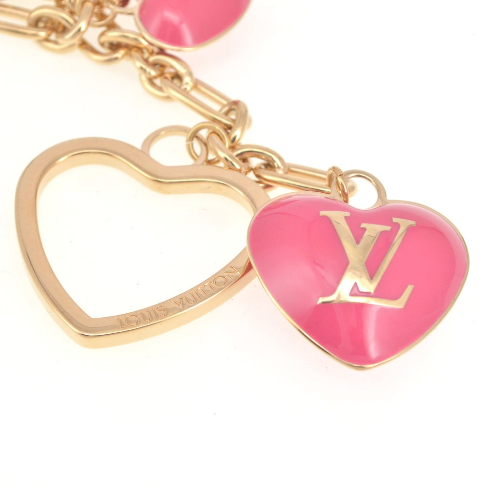 LOUIS VUITTON Bijoux Sac Coeur D'Amour Heart M65795key ring Ladies
 Accessories T#141214