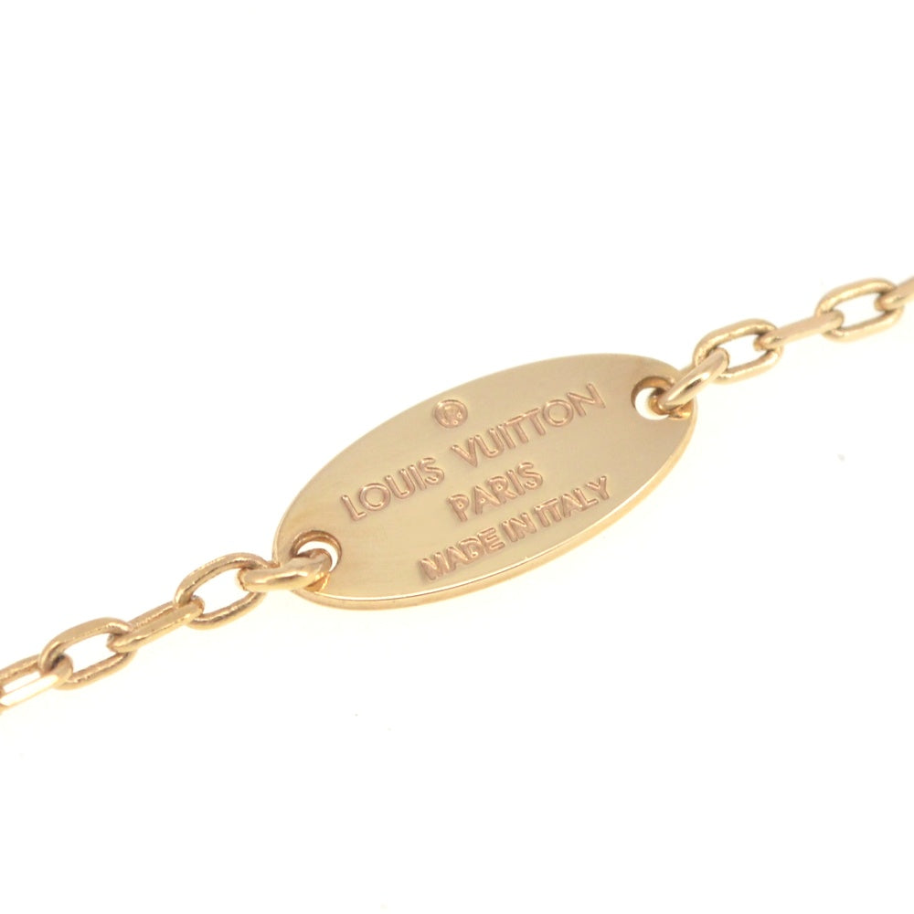 LOUIS VUITTON Necklace Corie Heart Falling in Love M00465 Gold Plated Ladies
 jewelry S#141215