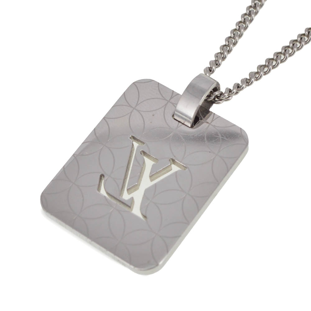 LOUIS VUITTON Pendant Necklace Champs Elysees M65452 steel Ladies
 jewelry S#141216