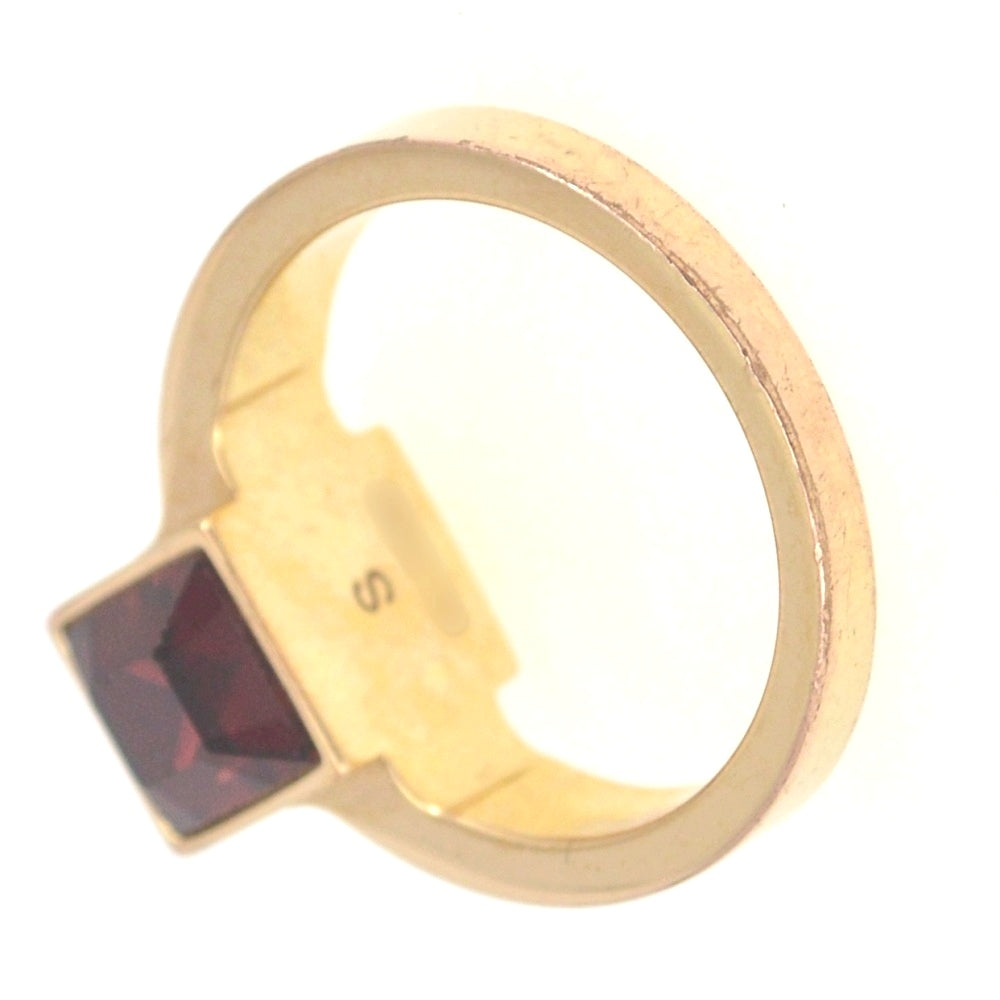 LOUIS VUITTON Berg Gamble Ring M75425 Size 50/JP10 Gold Plated Ladies
 jewelry S#141218