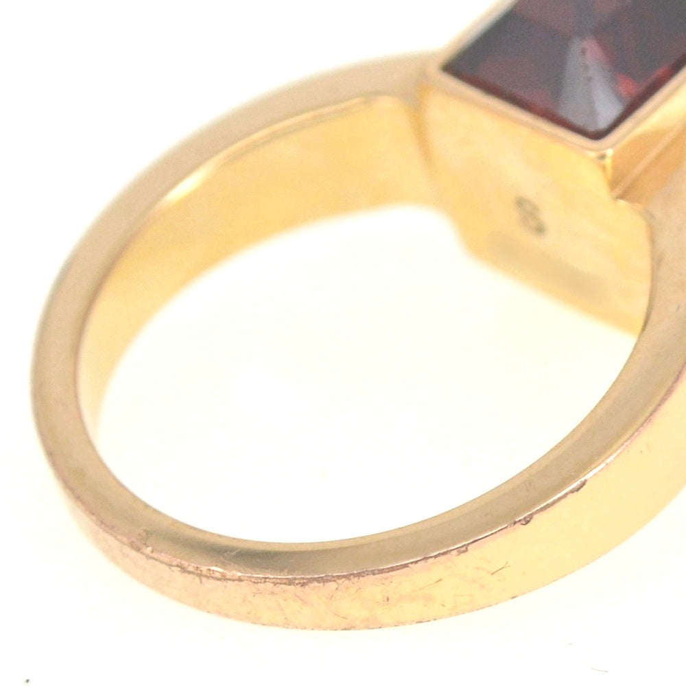 LOUIS VUITTON Berg Gamble Ring M75425 Size 50/JP10 Gold Plated Ladies
 jewelry S#141218