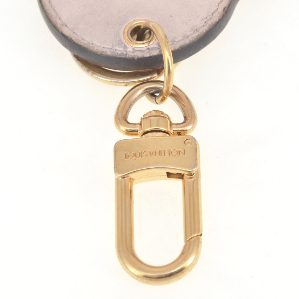 LOUIS VUITTON Heart Keyring Monogram Vernis M65795key ring Ladies
 Accessories T#141221