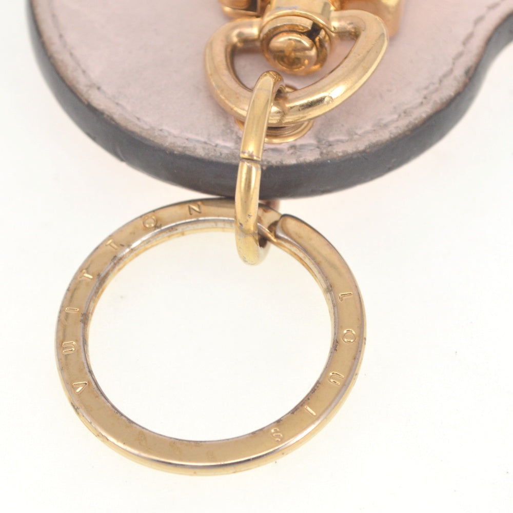 LOUIS VUITTON Heart Keyring Monogram Vernis M65795key ring Ladies
 Accessories T#141221