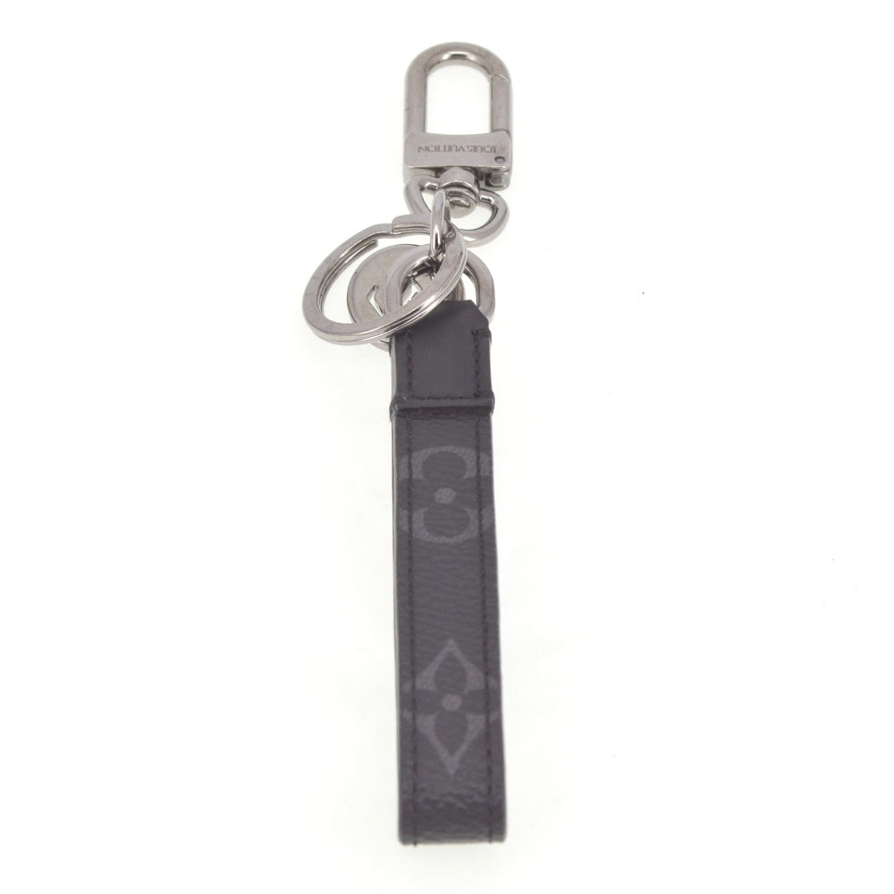 LOUIS VUITTON Monogram Eclipse Portocle Dragonne M61950key ring Men's
 Accessories T#141224
