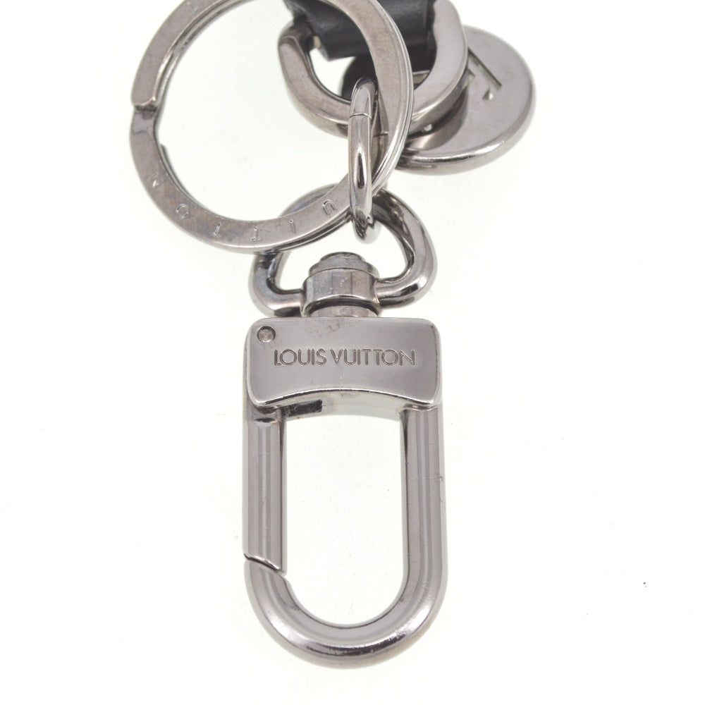 LOUIS VUITTON Monogram Eclipse Portocle Dragonne M61950key ring Men's
 Accessories T#141224