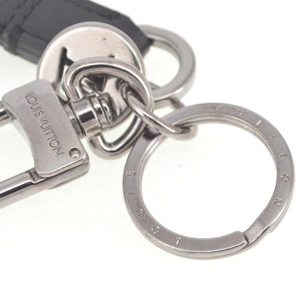 LOUIS VUITTON Monogram Eclipse Portocle Dragonne M61950key ring Men's
 Accessories T#141224
