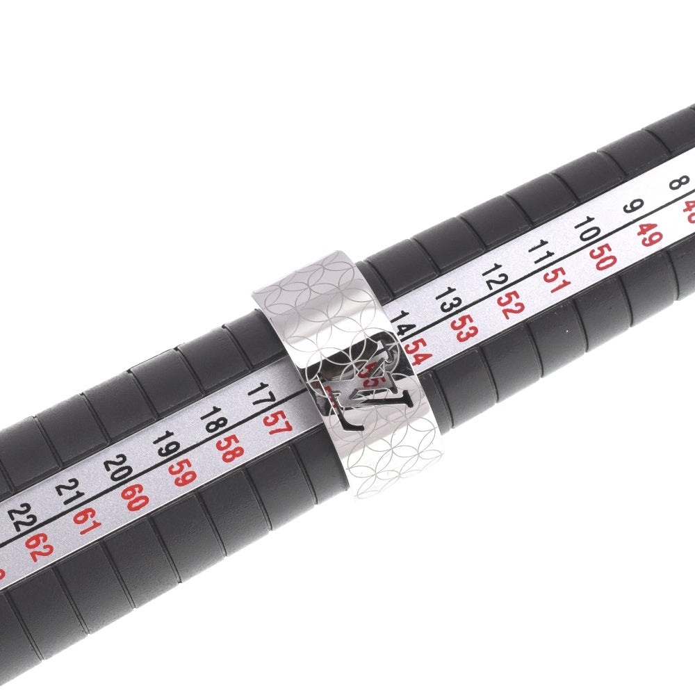 LOUIS VUITTON Champs- リ lysées M00514 Ring Size 55/JP15 Metal Silver Men's
 jewelry S#141229