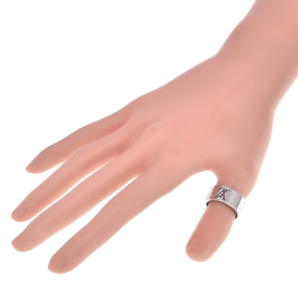 LOUIS VUITTON Champs- リ lysées M00514 Ring Size 55/JP15 Metal Silver Men's
 jewelry S#141229