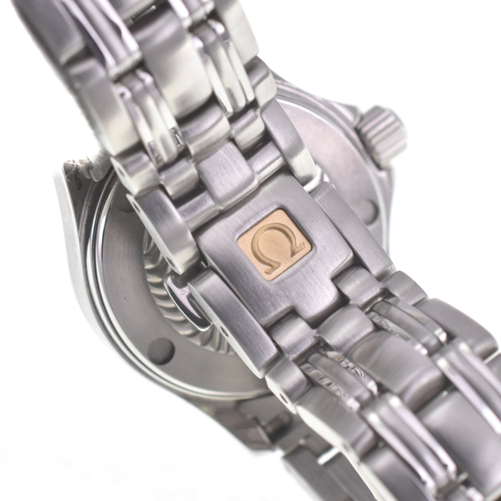 with paper OMEGA Seamaster 120M 2581.81 Date blue Dial Quartz Ladies
 Watch Q#141245