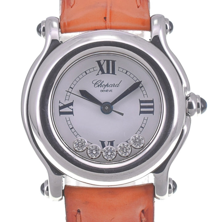 with paper Chopard Happy sports 27/8245-23 5P Diamond white Dial Quartz Ladies
 Watch Q#141258