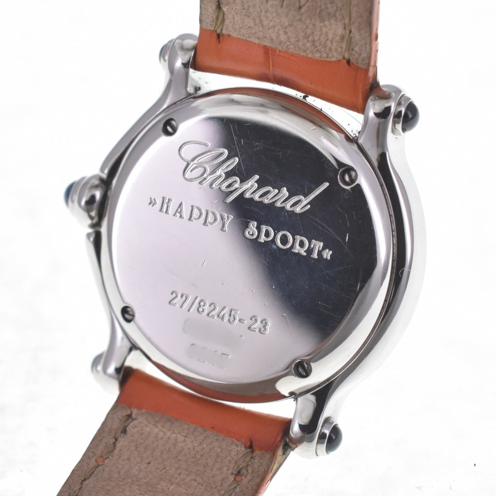 with paper Chopard Happy sports 27/8245-23 5P Diamond white Dial Quartz Ladies
 Watch Q#141258