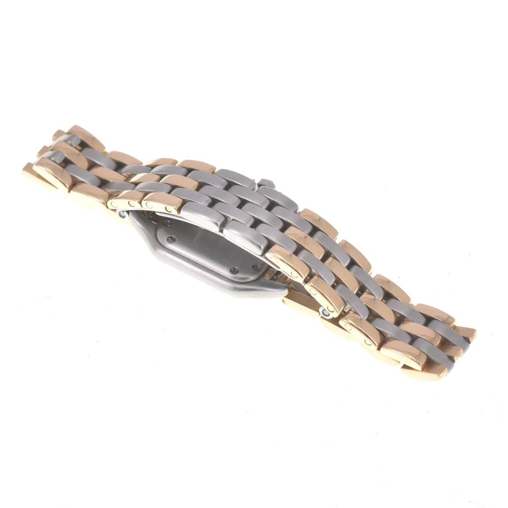 CARTIER PANTHERE SM W25029B8 3 rows Ivory Dial Quartz Ladies
 Watch Q#141262