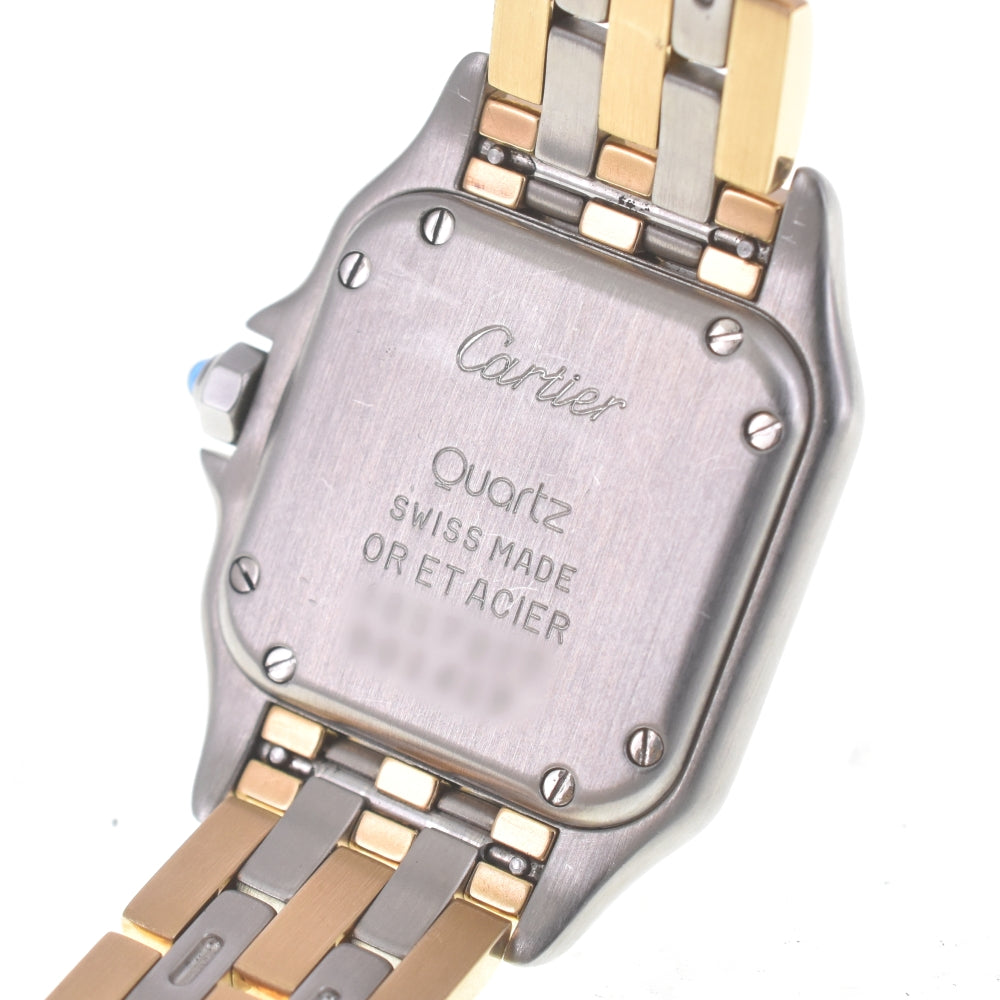 CARTIER PANTHERE SM W25029B8 3 rows Ivory Dial Quartz Ladies
 Watch Q#141262