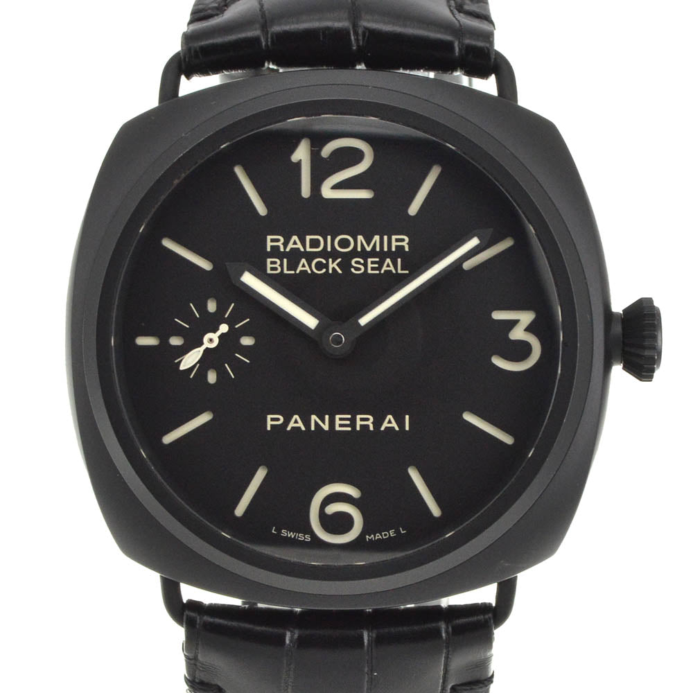 PANERAI Radiomir Black Seal 3 Days PAM00292 black Dial Hand Winding Men's
 Watch Q#141272