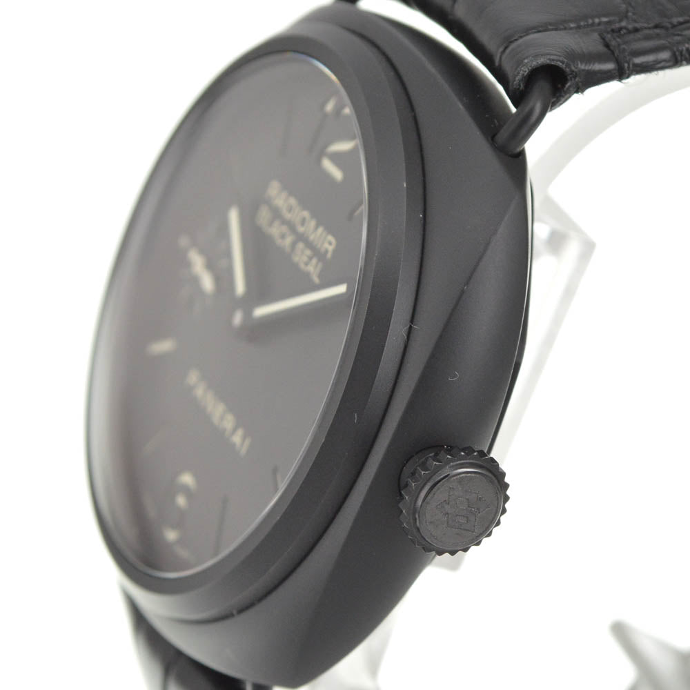 PANERAI Radiomir Black Seal 3 Days PAM00292 black Dial Hand Winding Men's
 Watch Q#141272