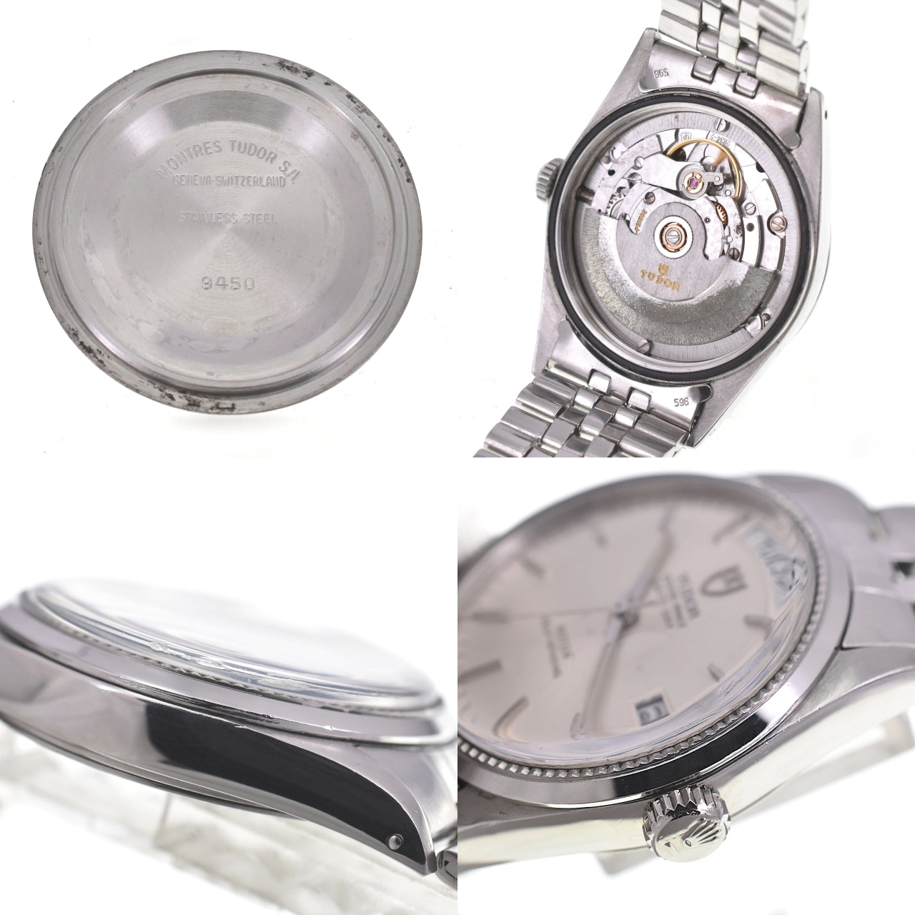 TUDOR Oyster Prince Date Day 94710 Cal.2834-2 Silver Dial Automatic Men's
 Watch C#141275