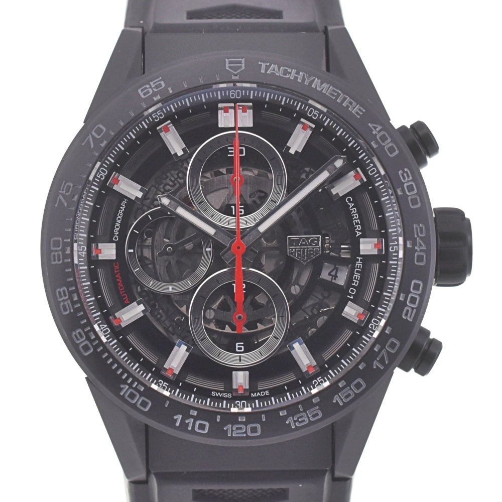 TAG HEUER Carrera CAR2090.FT6088 Caliber Heuer 01 skeleton Dial Automatic Men's
 Watch A#141278