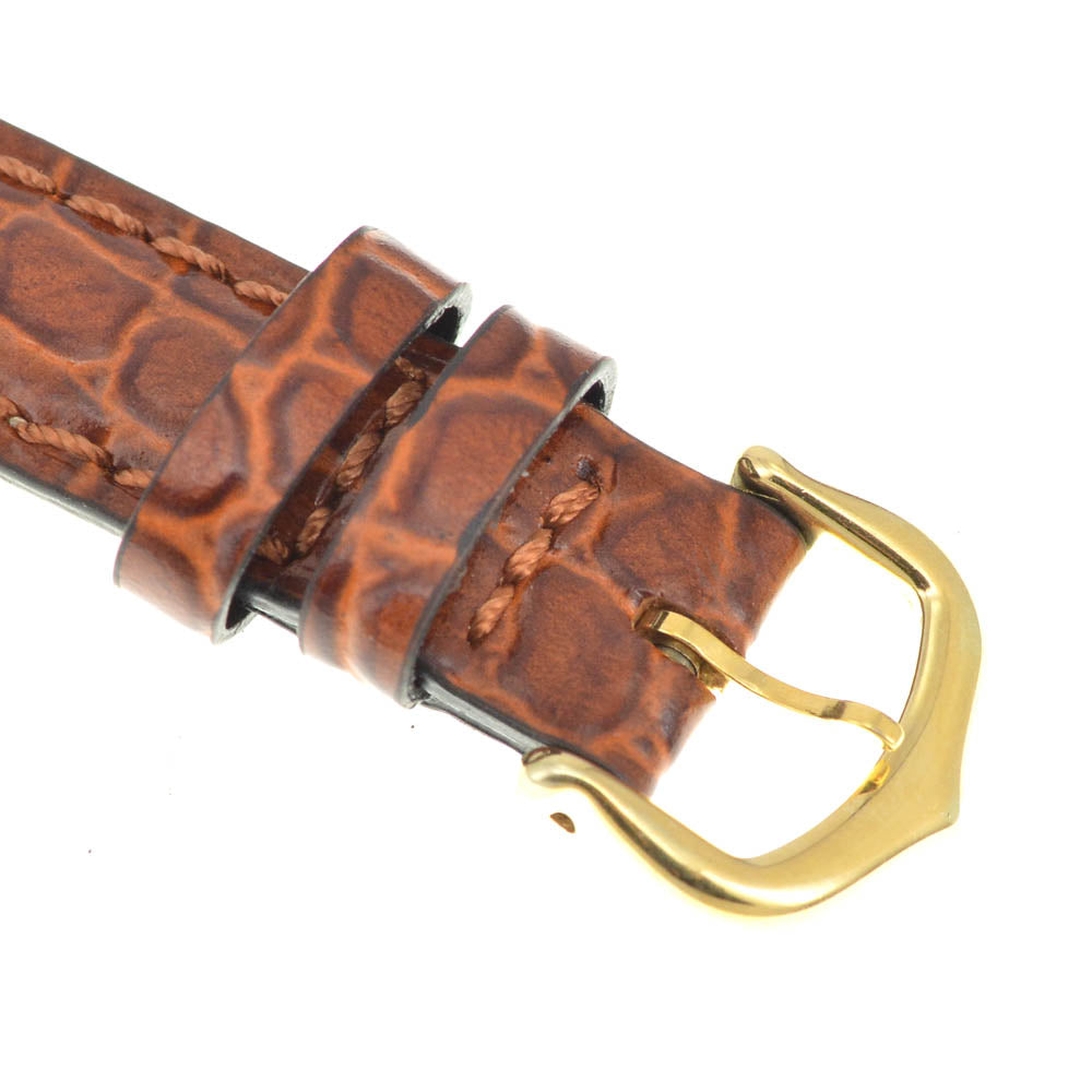 CARTIER Riviera SM vintage K18YG / leather white Dial Hand Winding Ladies
 Watch Z#141283