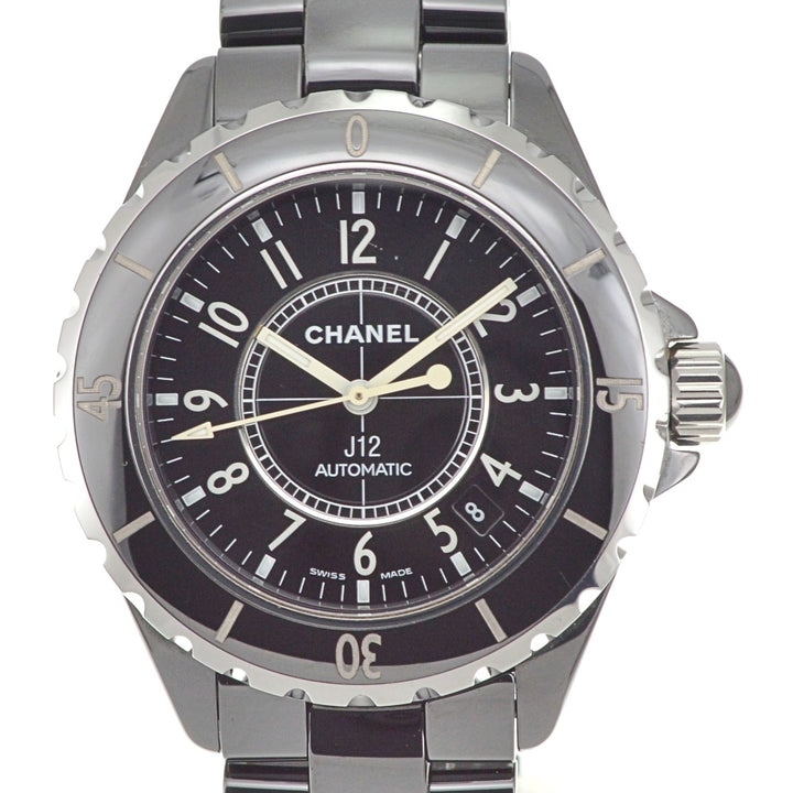CHANEL J12 H0685 Date black ceramic black Dial Automatic Men's
 Watch Q#141288