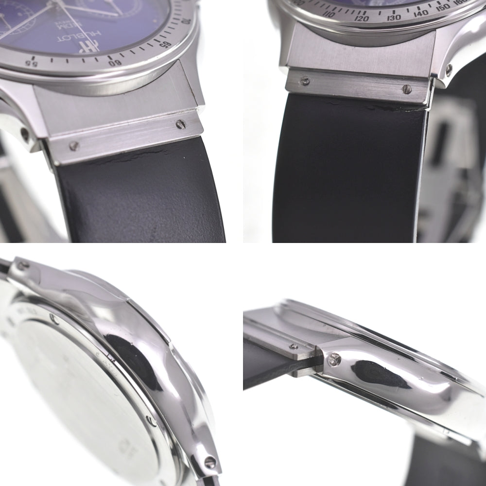 HUBLOT MDM 1621.1 Chronograph Small Second Date blue Dial Quartz Men's
 Watch A#141301