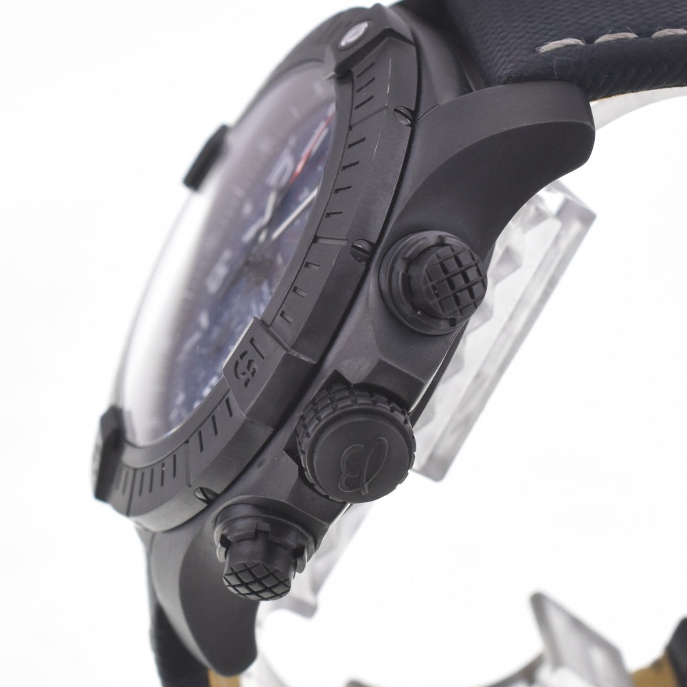 with paper BREITLING Super Avenger 48 Night Mission V13375 Chronograph Date blue Dial Automatic Men's
 Watch R#141319