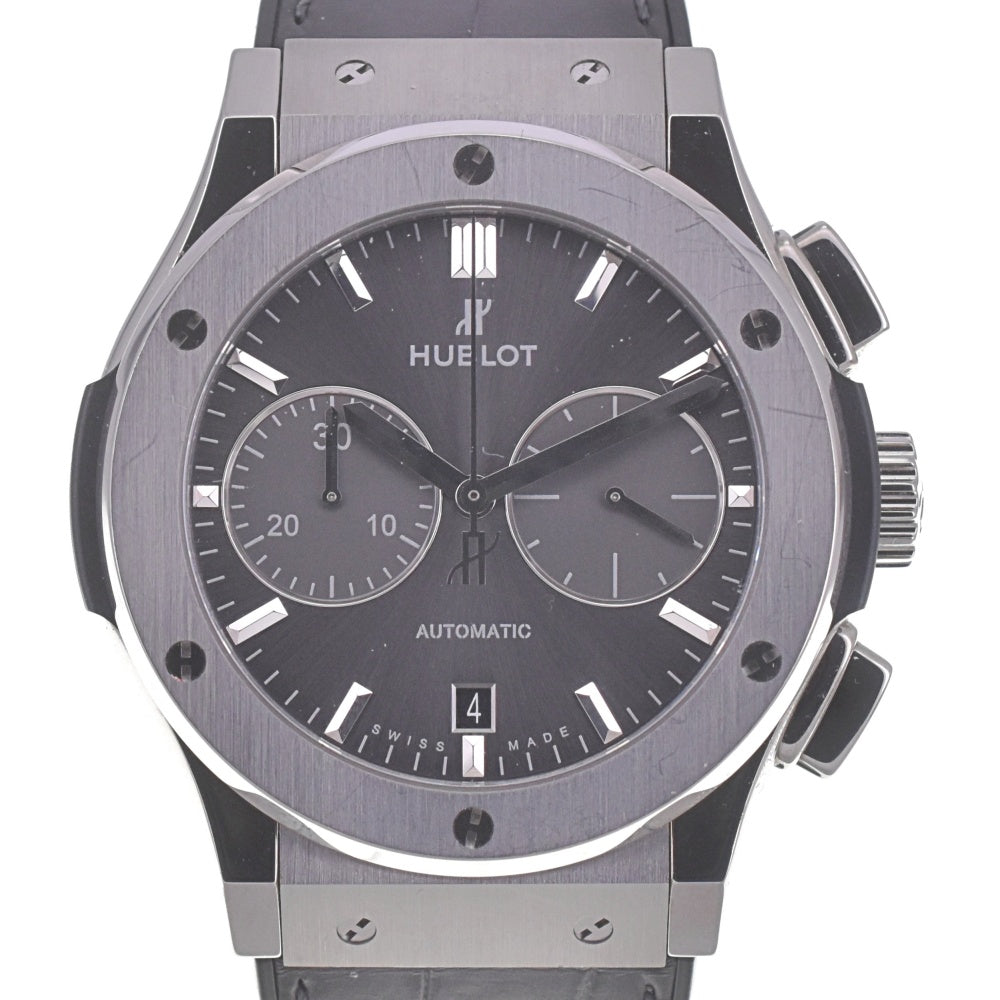 HUBLOT Classic fusion 521.NX.7071.LR Chronograph Date Titanium Racing gray Dial Automatic Men's
 Watch R#141324