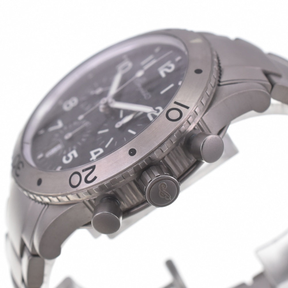 Breguet Transatlantic Type XX 3820TI/K2/TW9 Titanium Chronograph Date black Dial Automatic Men's
 Watch A#141326