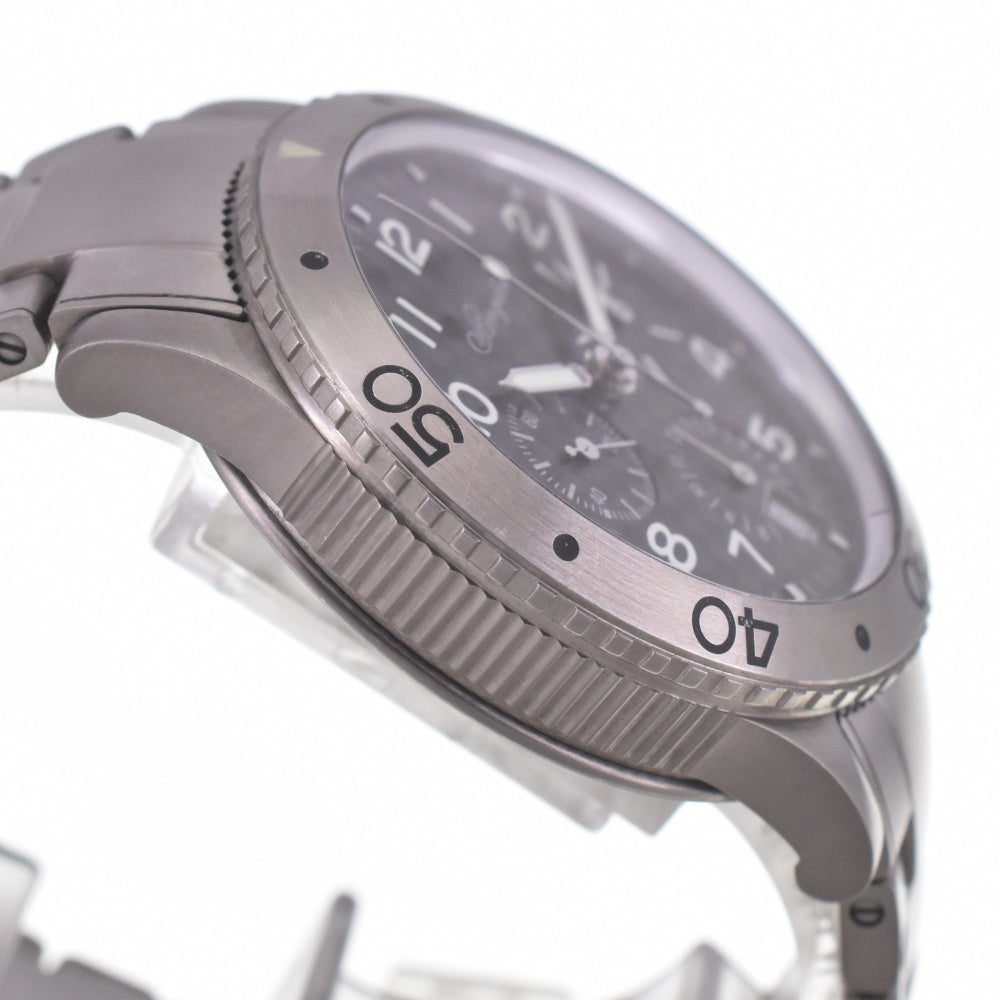 Breguet Transatlantic Type XX 3820TI/K2/TW9 Titanium Chronograph Date black Dial Automatic Men's
 Watch A#141326