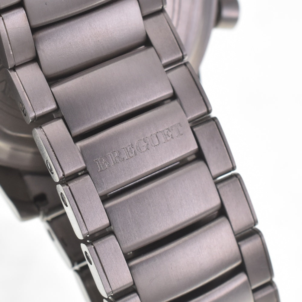 Breguet Transatlantic Type XX 3820TI/K2/TW9 Titanium Chronograph Date black Dial Automatic Men's
 Watch A#141326