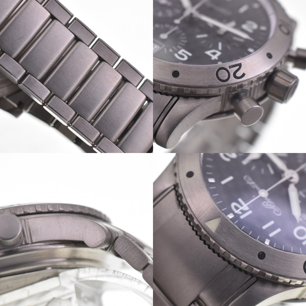 Breguet Transatlantic Type XX 3820TI/K2/TW9 Titanium Chronograph Date black Dial Automatic Men's
 Watch A#141326